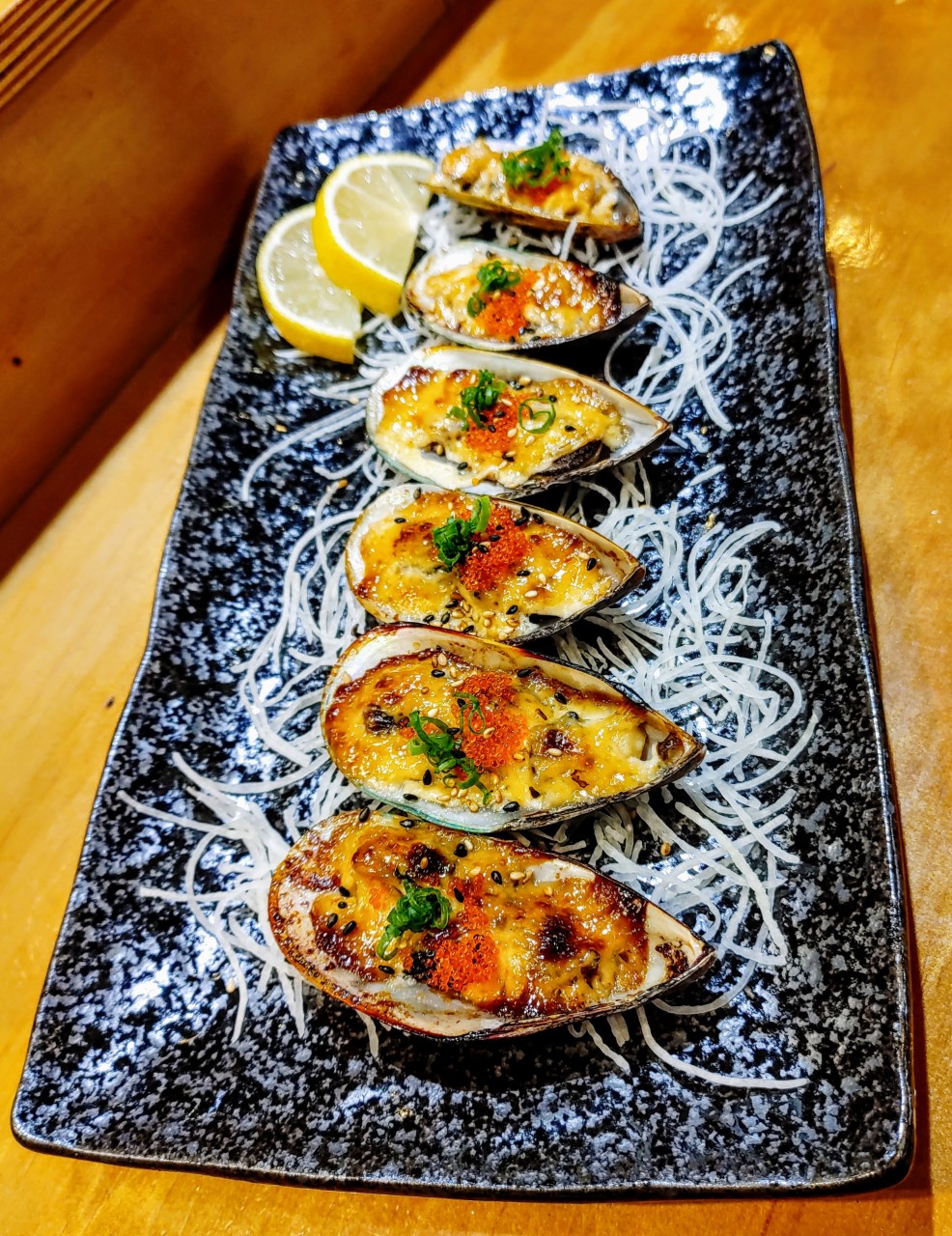 Order Baked Mussel food online from Kazuki Sushi store, Los Angeles on bringmethat.com