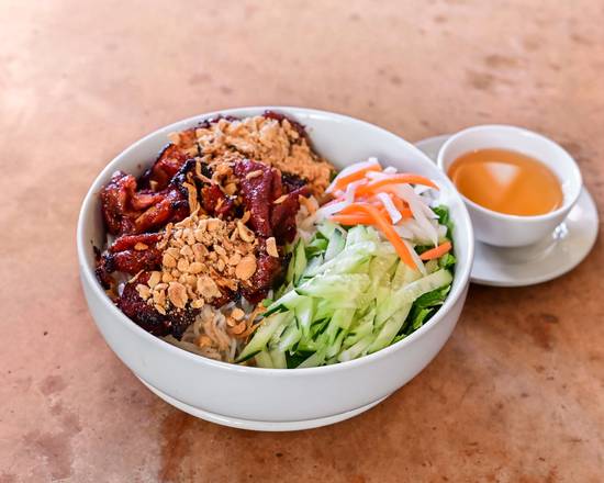 Order Vermicelli with Grilled Pork (Bun Thit Nuong) food online from Crazy Fire Mongolian Grill and Bar store, Raleigh on bringmethat.com