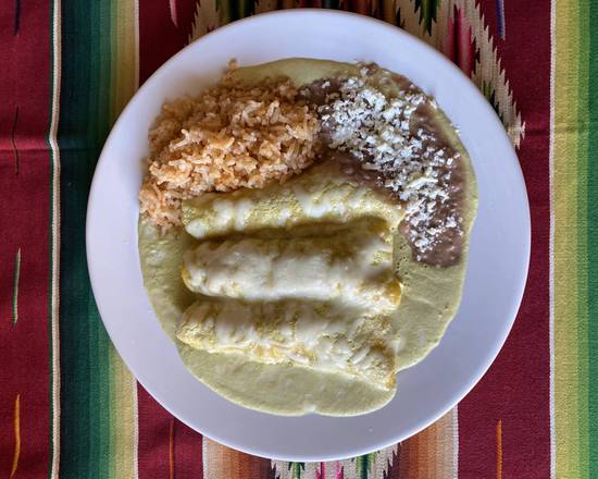 Order Enchiladas Suizas food online from Fiesta Mexican Restaurant store, Jackson on bringmethat.com