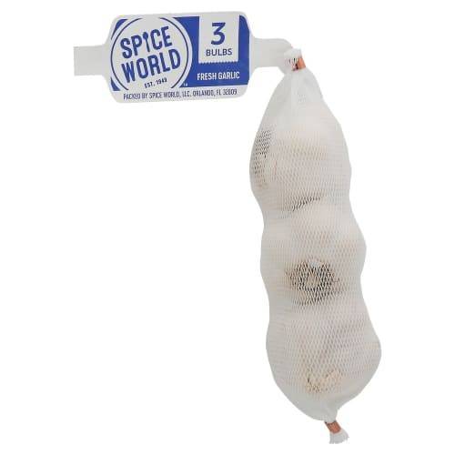 Order Spice World · Fresh Garlic Bulbs (3 bulbs) food online from ACME Markets store, Smyrna on bringmethat.com