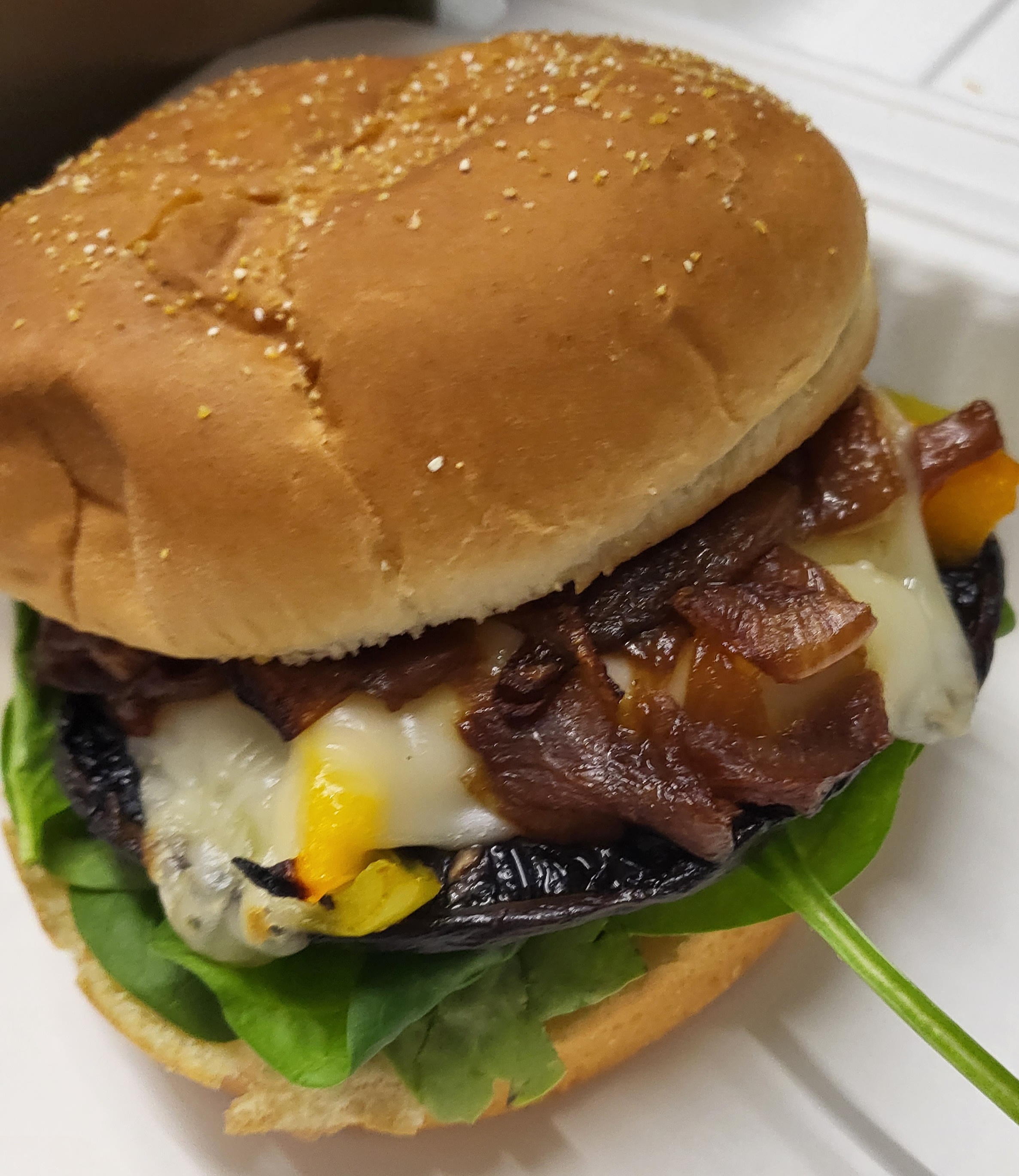 Order Portobello Sandwich food online from The Green Witch store, Highland on bringmethat.com