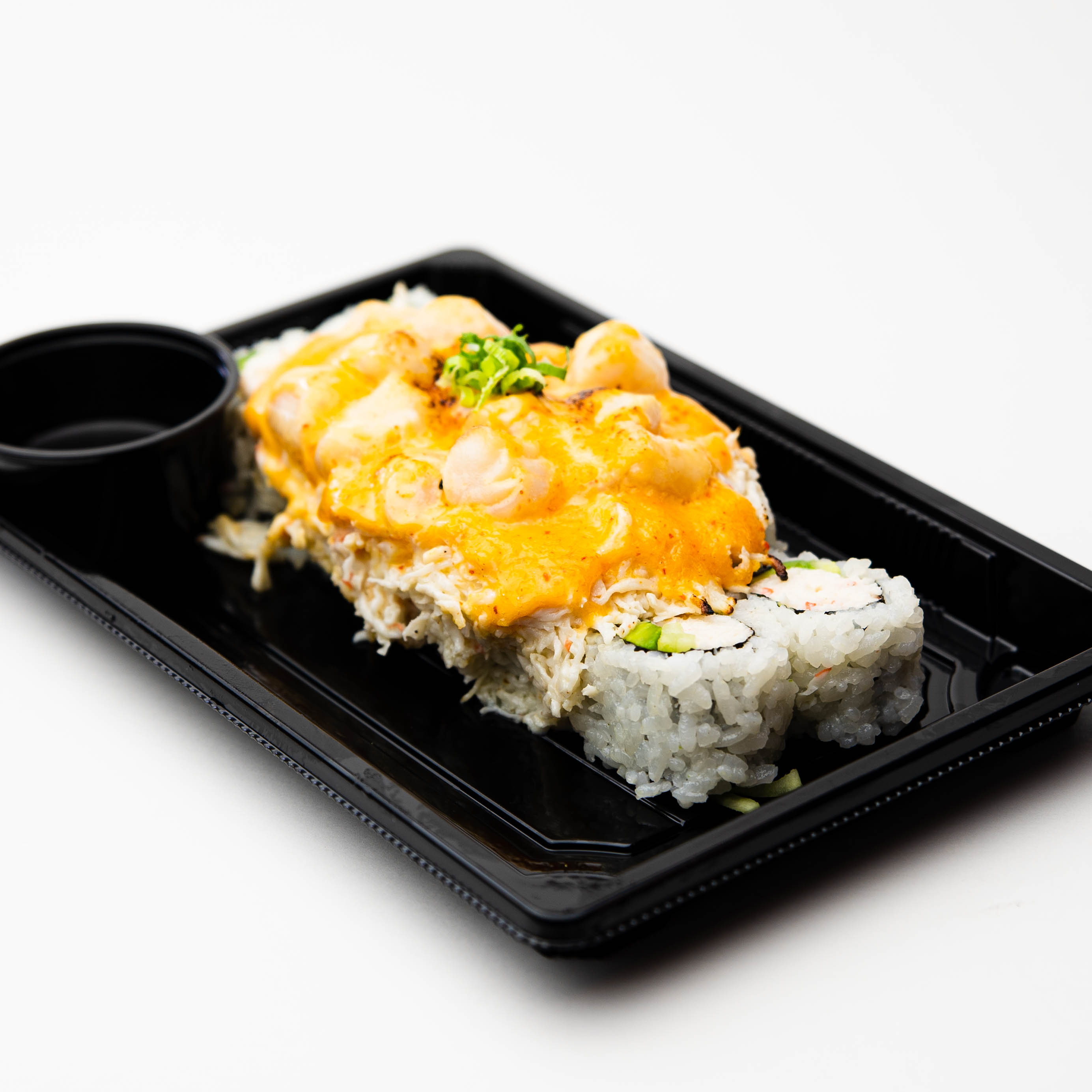 Order Scallop Dynamite Roll food online from Junn Sushi store, Tempe on bringmethat.com