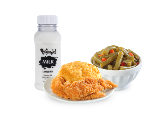 Order 2 Pieces Supremes Tenders Kids' Meal food online from Bojangles store, Durham on bringmethat.com
