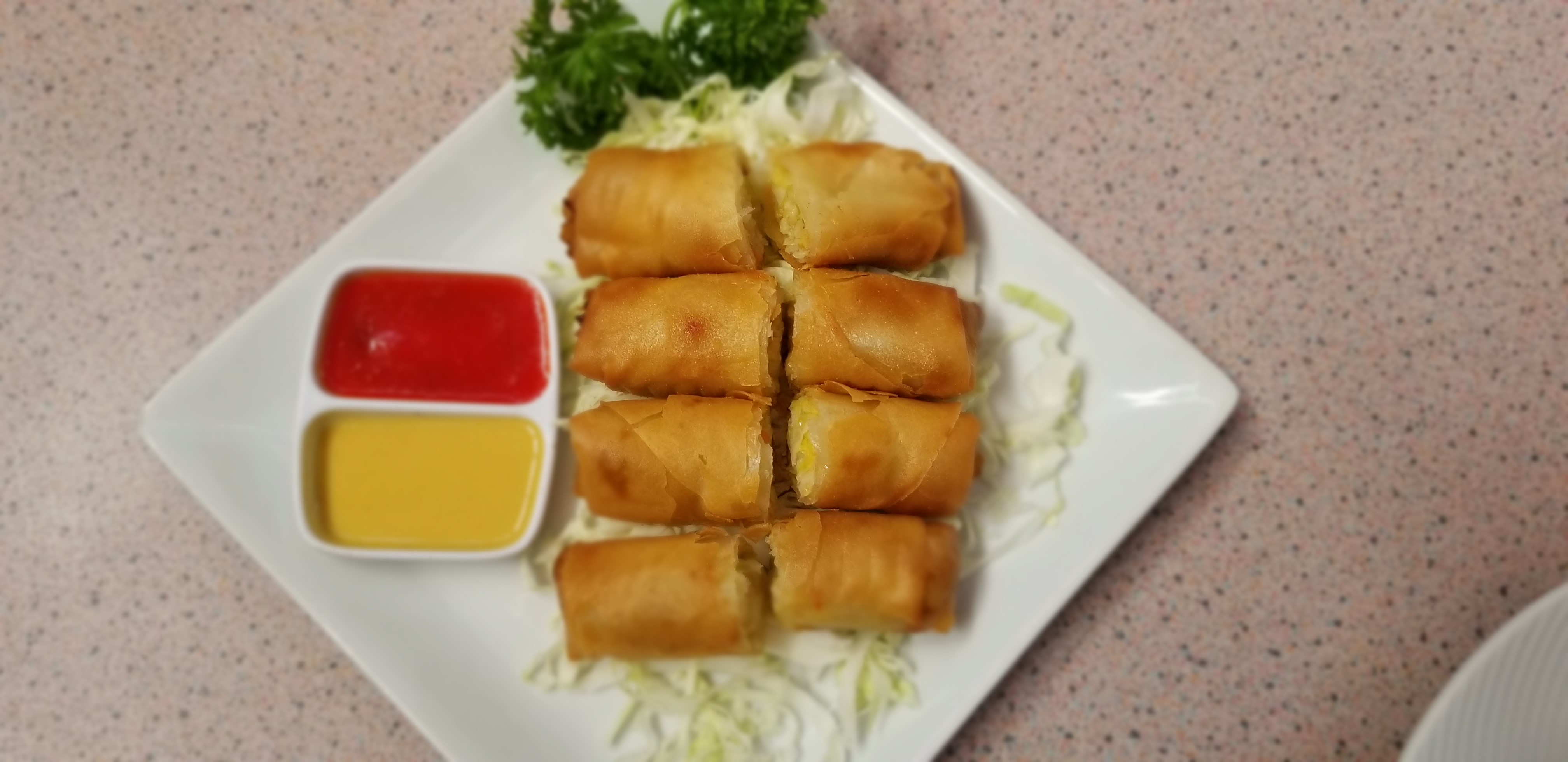 Order Egg Rolls (4) food online from China Garden store, Woodland Hills on bringmethat.com