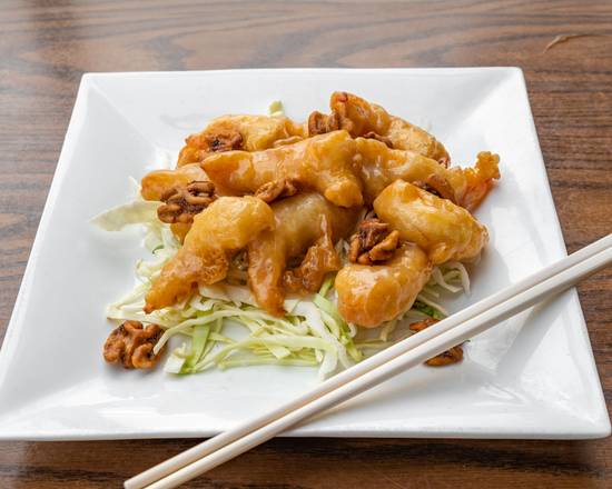 Order 合桃虾Honey Walnut Prawn food online from Chopsticks store, Kent on bringmethat.com