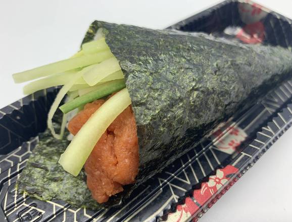 Order Spicy Tuna Hand Roll (1 pc) food online from Koya Sushi store, Whittier on bringmethat.com