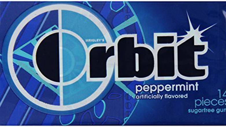 Order Wrigley'S Orbit Peppermint Sugar-Free Chewing Gum - 14 Pieces food online from Route 7 Food Mart store, Norwalk on bringmethat.com