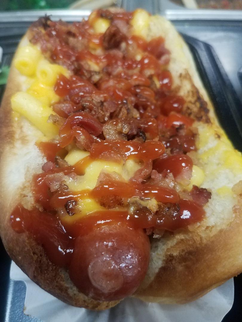 Order Mac Attack Dog food online from Doglicious Hot Dogs store, Glendale on bringmethat.com