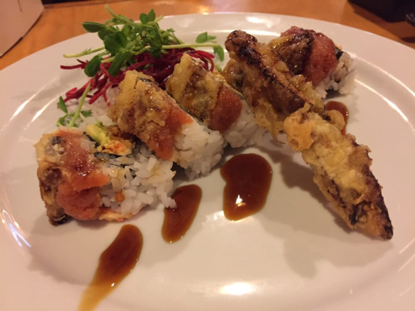 Order 34. Unagi Gotta Try Roll food online from 2 Die for Sushi store, Canoga Park on bringmethat.com