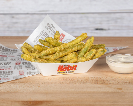 Order Tempura Green Beans food online from The Habit Burger Grill store, Irvine on bringmethat.com