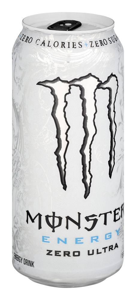 Order Monster · Zero Ultra Energy Drink (16 fl oz) food online from Mesa Liquor store, Mesa on bringmethat.com