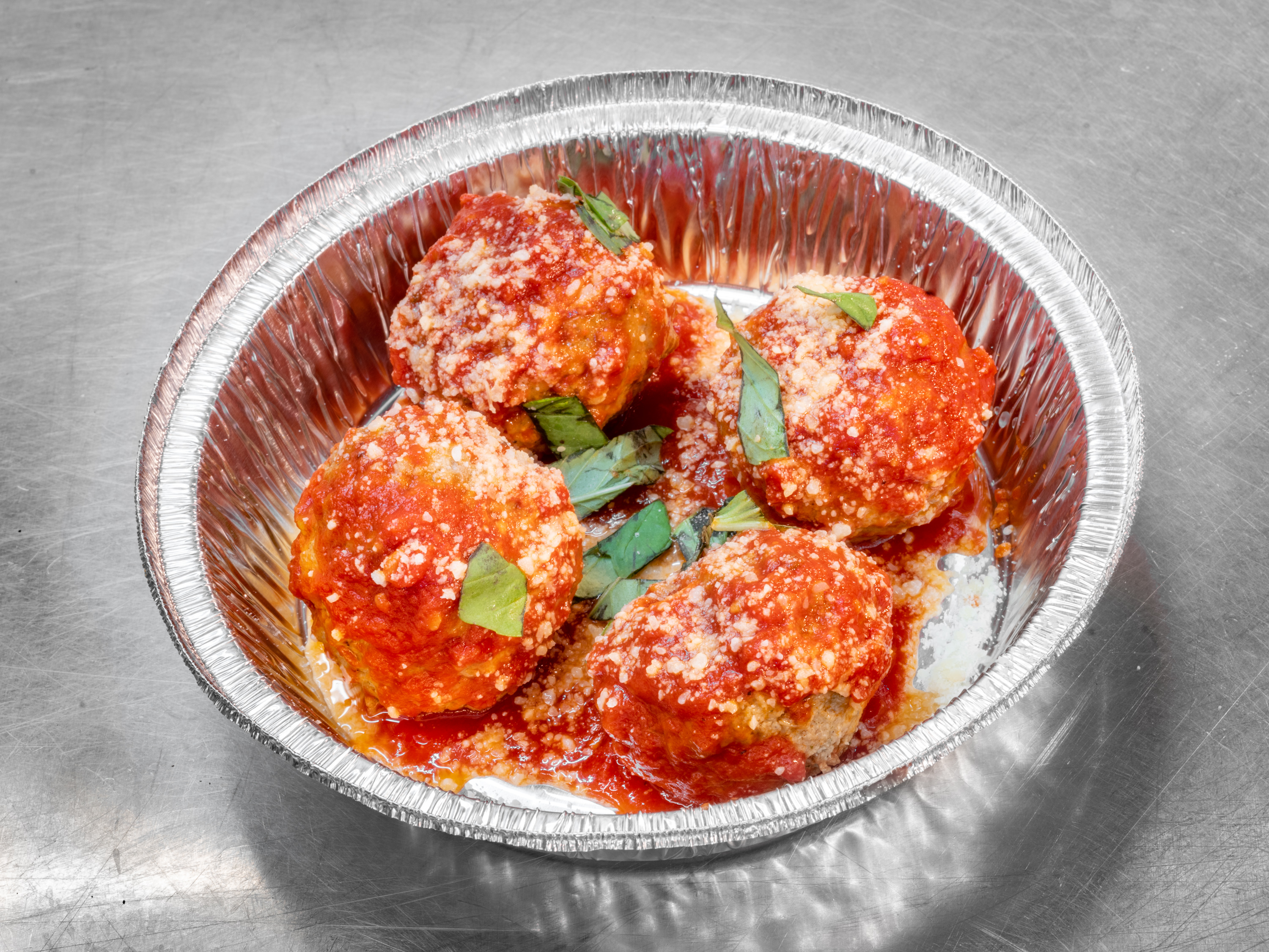 Order Side of 4 Meatballs food online from Tony's Pizza store, Whittier on bringmethat.com