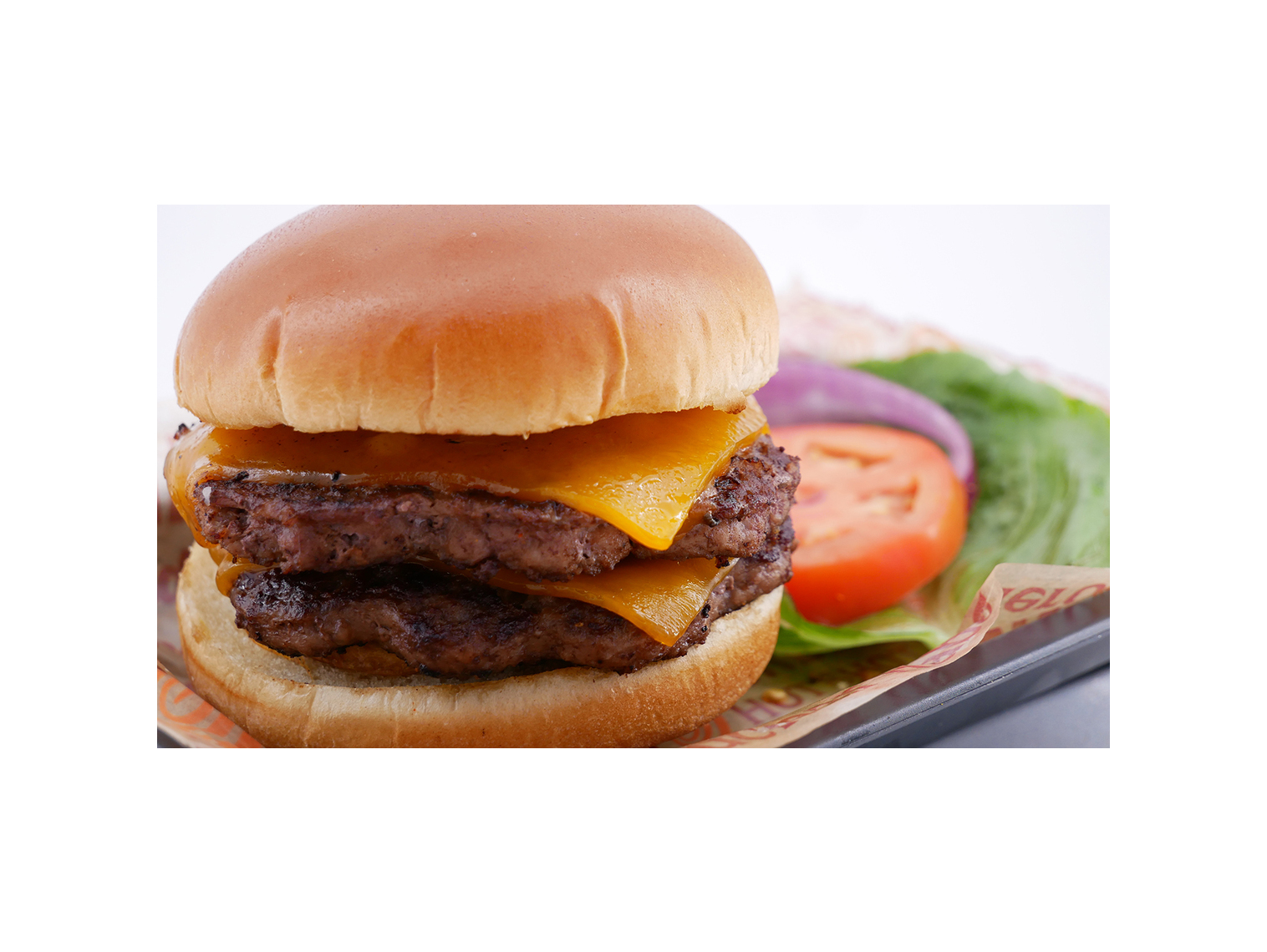 Order 1/2 lb Angus Burger food online from Wing Zone store, Louisville on bringmethat.com