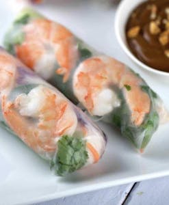 Order Fresh Spring Rolls (2) food online from The Jade Garden store, Lawrence on bringmethat.com