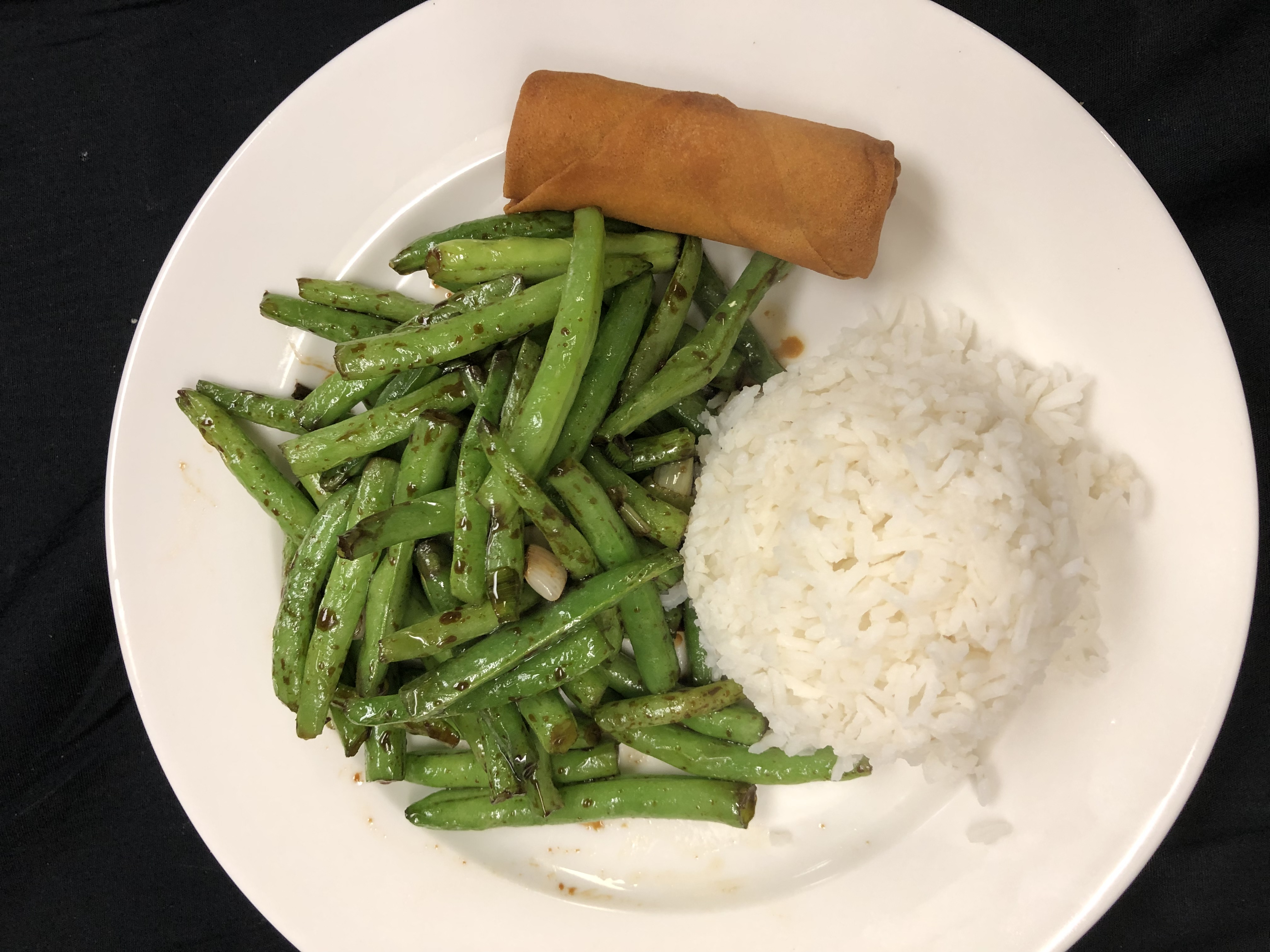 Order Sauteed Green Beans Combo food online from Taipei Express store, Houston on bringmethat.com