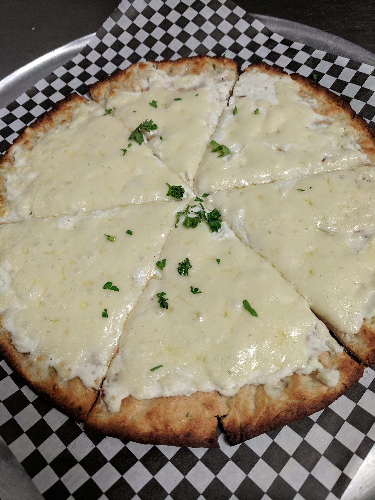 Order Cauliflower Crust Pizza - 12'' food online from Giuseppe store, Horseheads on bringmethat.com