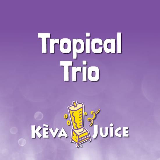 Order Tropical Trio - 12 oz food online from Keva Juice store, Albuquerque on bringmethat.com