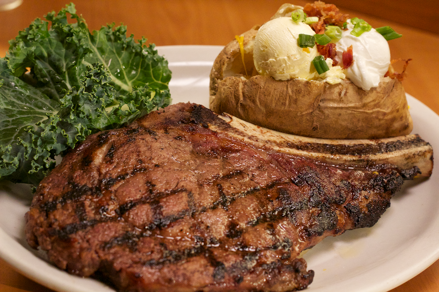 Order Cowboy Steak food online from Texas Corral store, Martinsville on bringmethat.com
