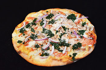 Order Veggie Pizza food online from Strong's Brick Oven Pizzeria store, Hebron on bringmethat.com