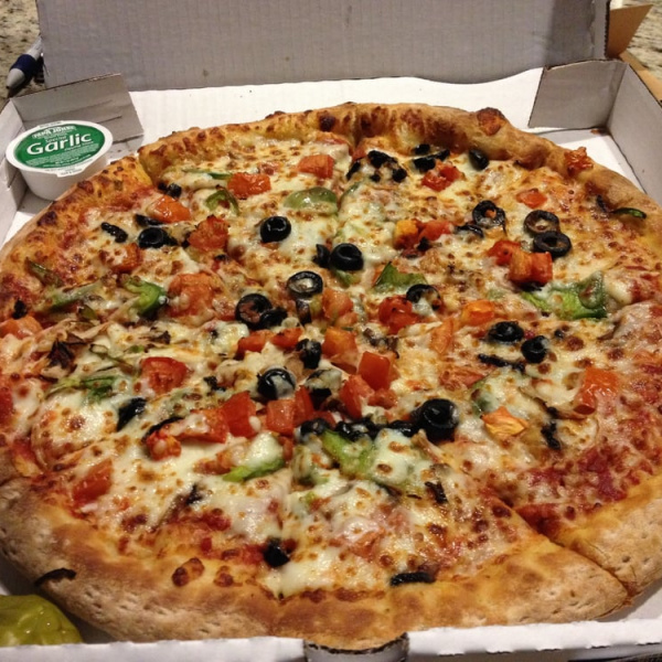 Order Veggie Mill Pizza food online from The Food Mill store, Napa on bringmethat.com