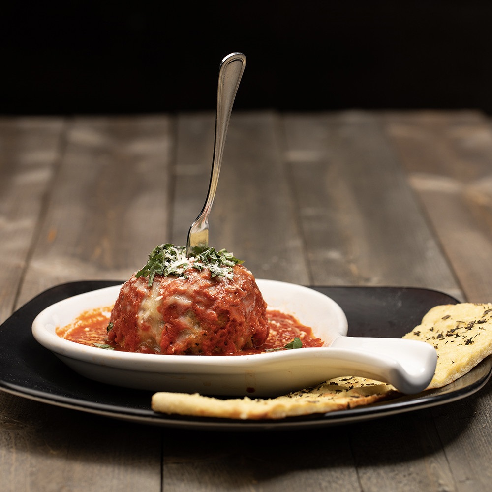 Order Stuffed Mondo Pork Meatball food online from Spin! Pizza store, Papillion on bringmethat.com