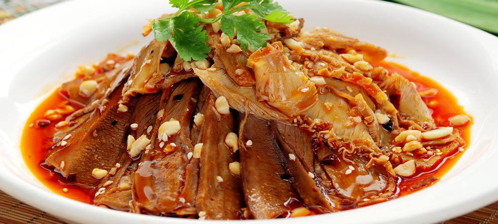 Order 8. Spicy Beef Tendon food online from China First store, Seattle on bringmethat.com