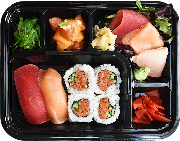 Order karai Bento  food online from Sushi Kudasai store, Bellevue on bringmethat.com