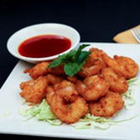 Order Popcorn Shrimp food online from Twin Dragon Restaurant store, Los Angeles on bringmethat.com