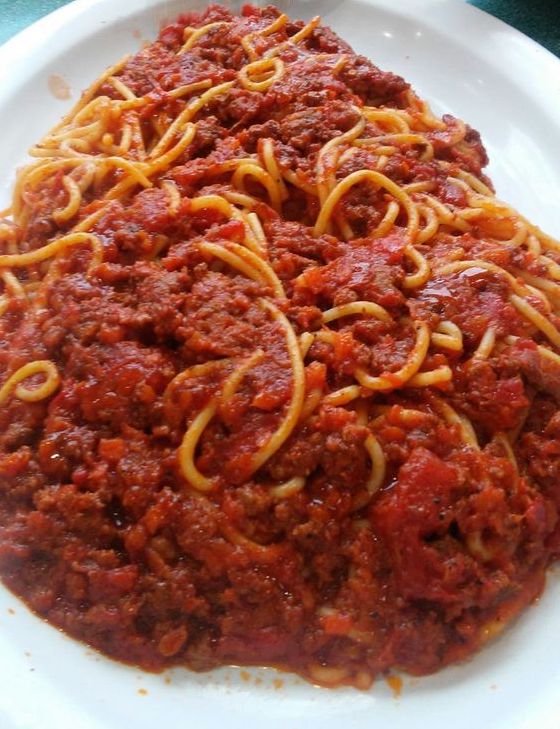 Order Spaghetti Dinner food online from Robs Grill store, Baldwin Park on bringmethat.com