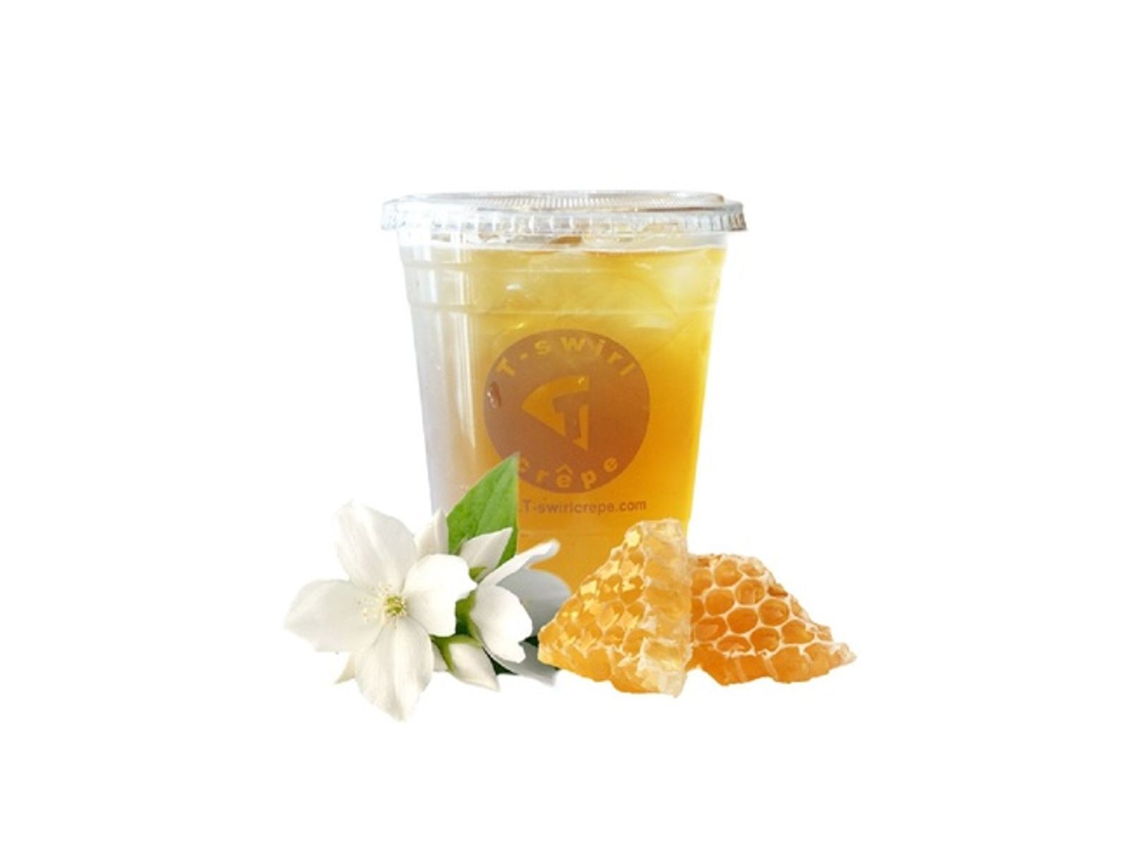 Order Honey Green Tea food online from T-Swirl Crepe store, New York on bringmethat.com