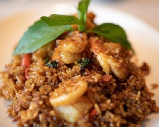 Order Green Basil Fried Rice food online from Asian mint store, Dallas on bringmethat.com