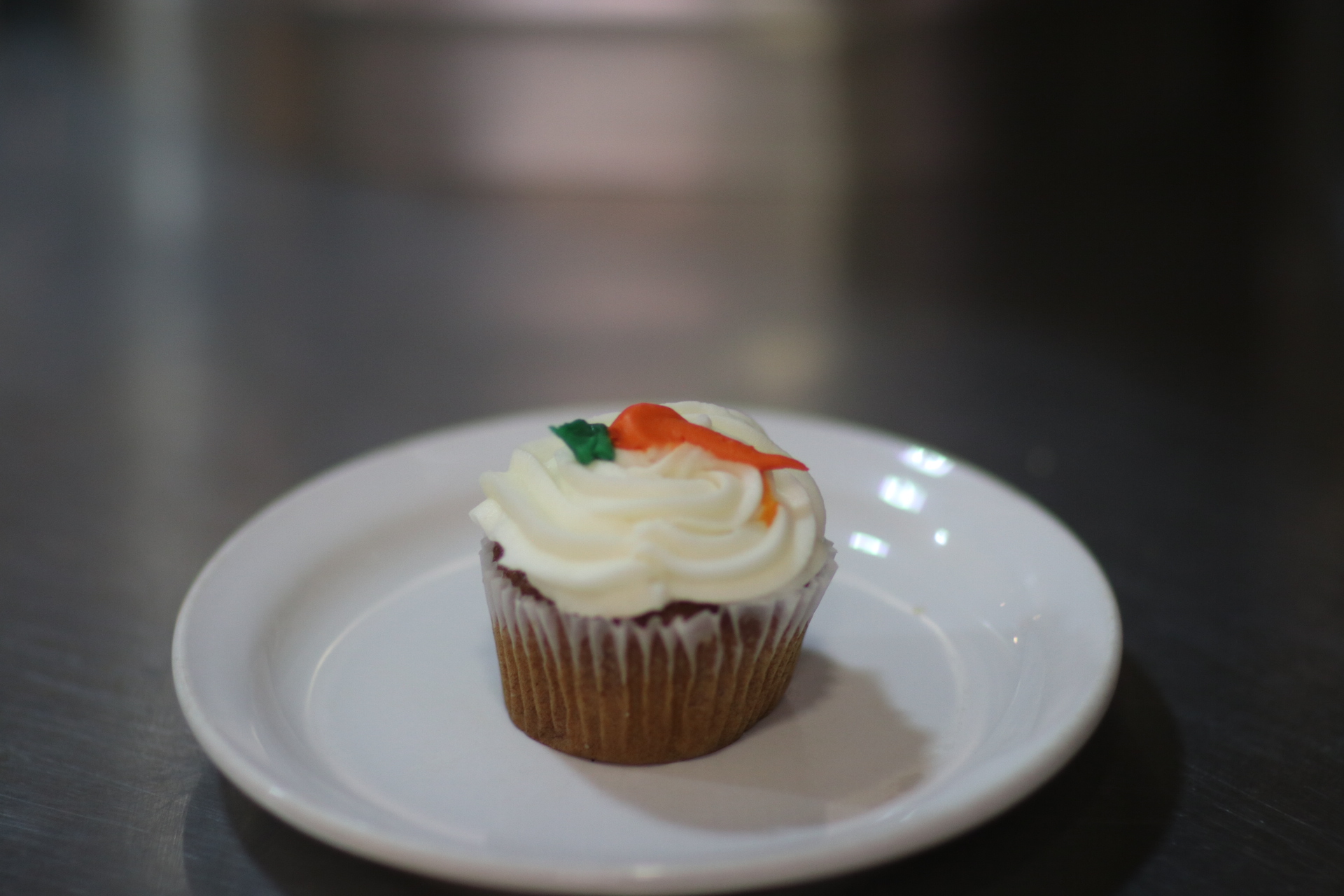 Order Carrot Cup Cake food online from Tillie's Fine Food & Coffee Company store, Lodi on bringmethat.com