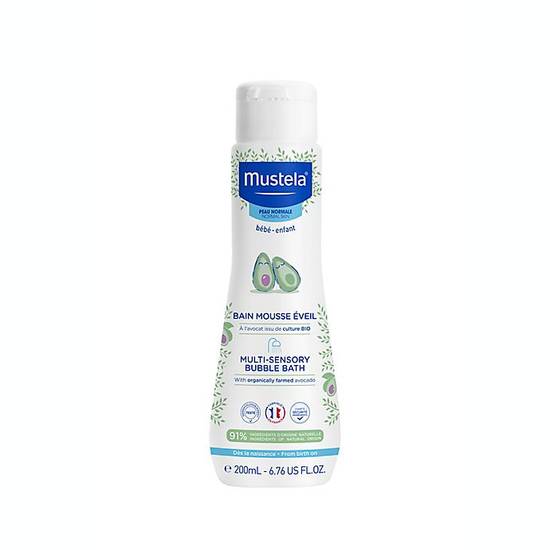 Order Mustela® 6.76 oz. Multi-Sensory Bubble Bath for Normal Skin food online from Buybuy Baby store, Pleasant Hill on bringmethat.com