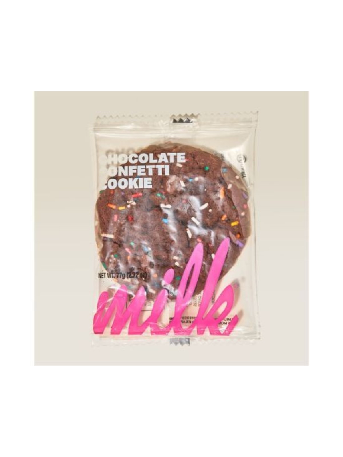Order Milk Bar Chocolate Confetti Cookie (2.72 oz) food online from Neighborhood Scoops store, Marietta on bringmethat.com