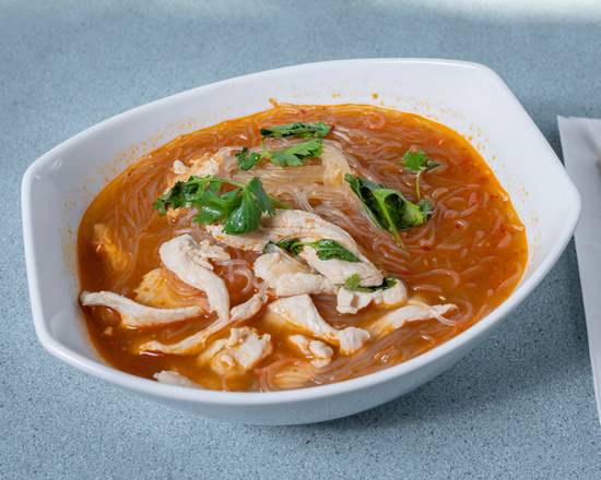 Order NS5. Woon Sen Tom Yum Soup food online from Thai Noodles Cafe store, Libertyville on bringmethat.com