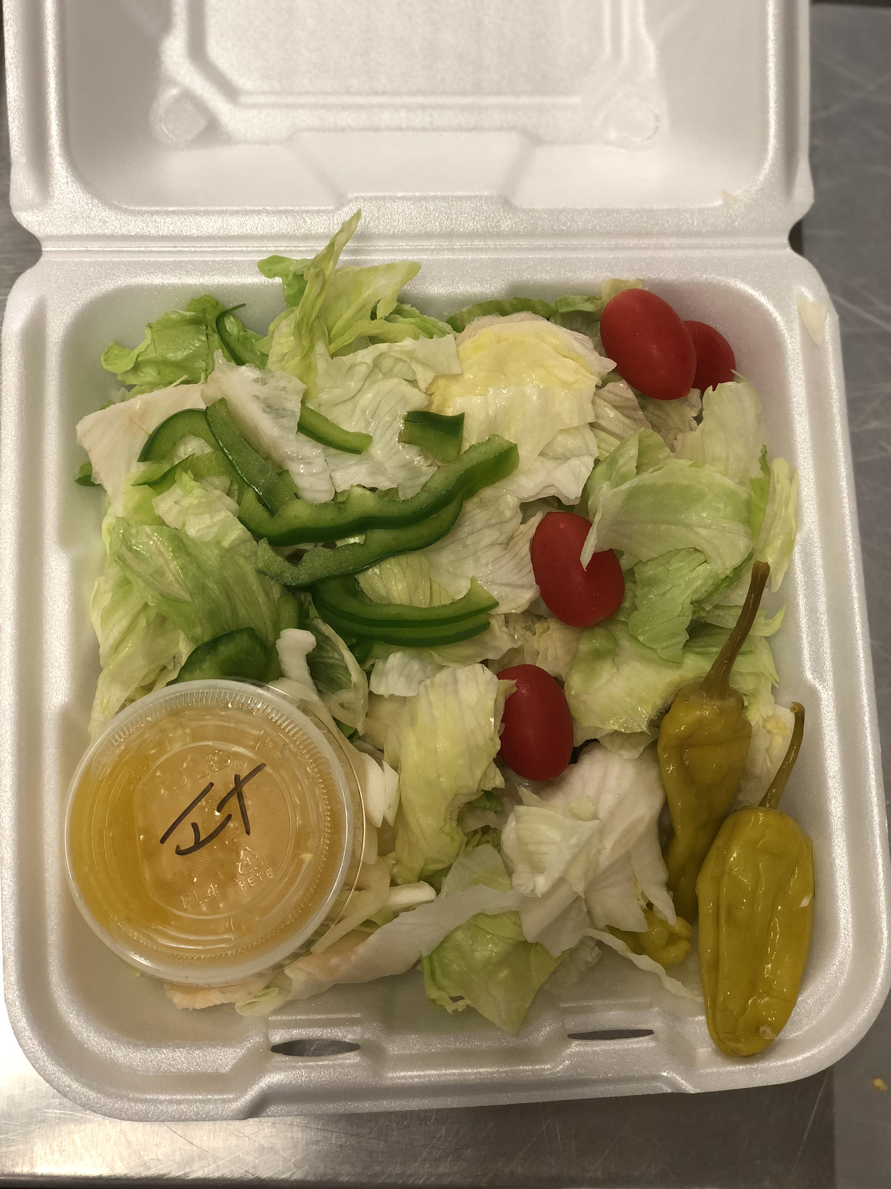 Order Tossed Salad food online from Ronzio Pizza & Subs store, Warwick on bringmethat.com