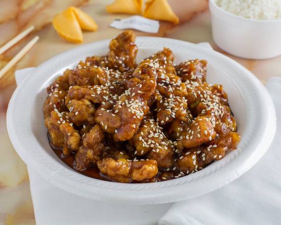 Order Sesame Chicken food online from China Inn Restaurant store, Lenexa on bringmethat.com
