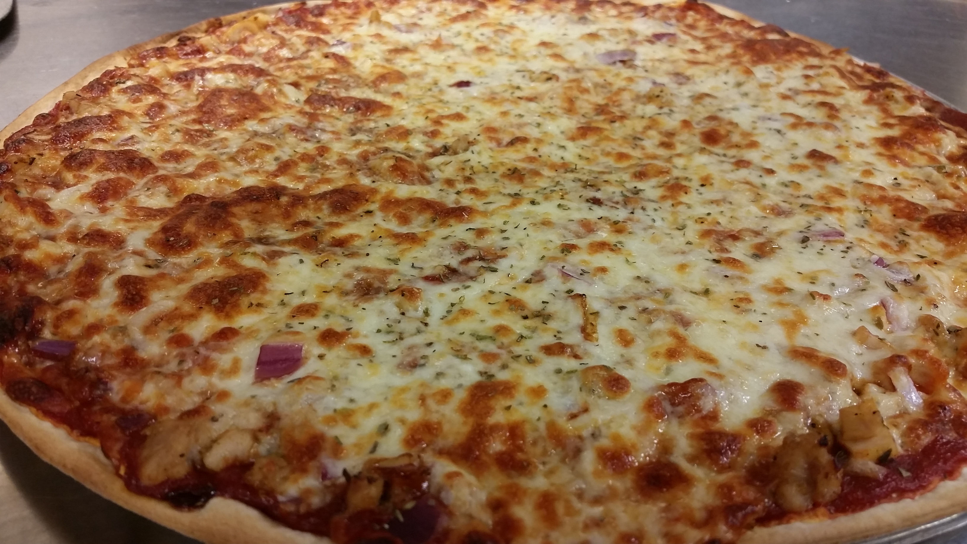 Order Famous Thin Crust Cheese Pizza food online from Dagostino store, Glenview on bringmethat.com