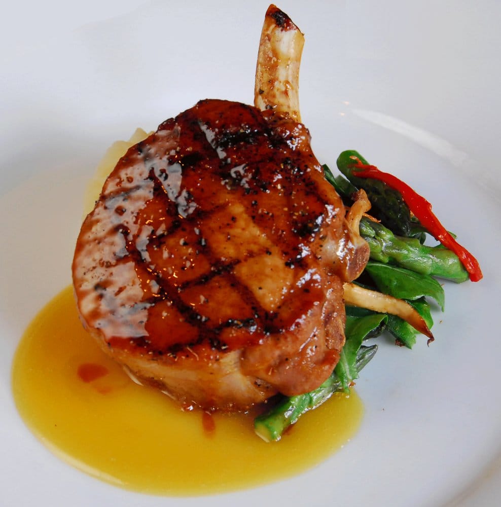 Order Kurobuta Pork Chop food online from Fellini Cafe Of Media store, Media on bringmethat.com