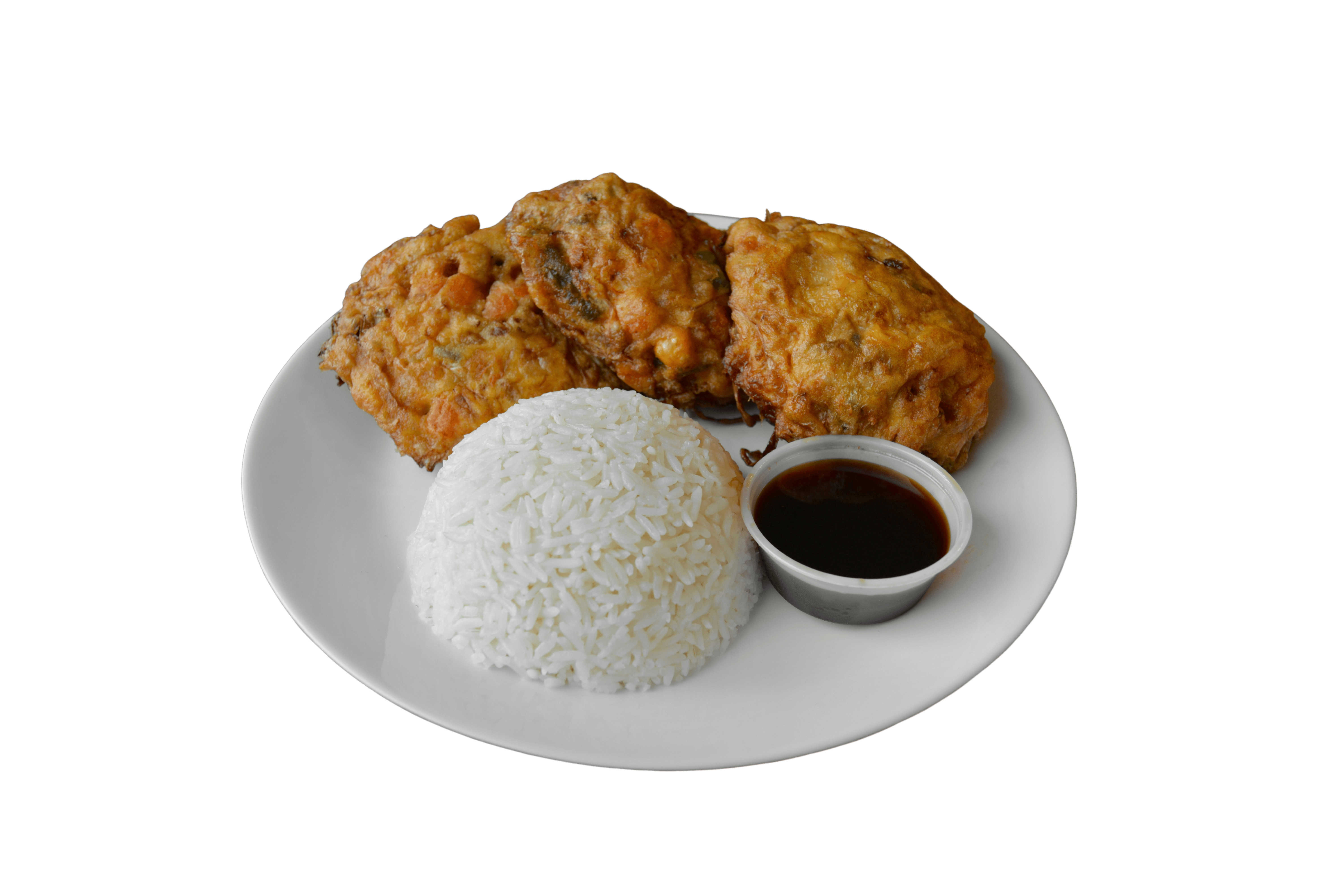 Order Vegetable Egg Foo Young food online from Halal China Kitchen Plus store, Jamaica on bringmethat.com
