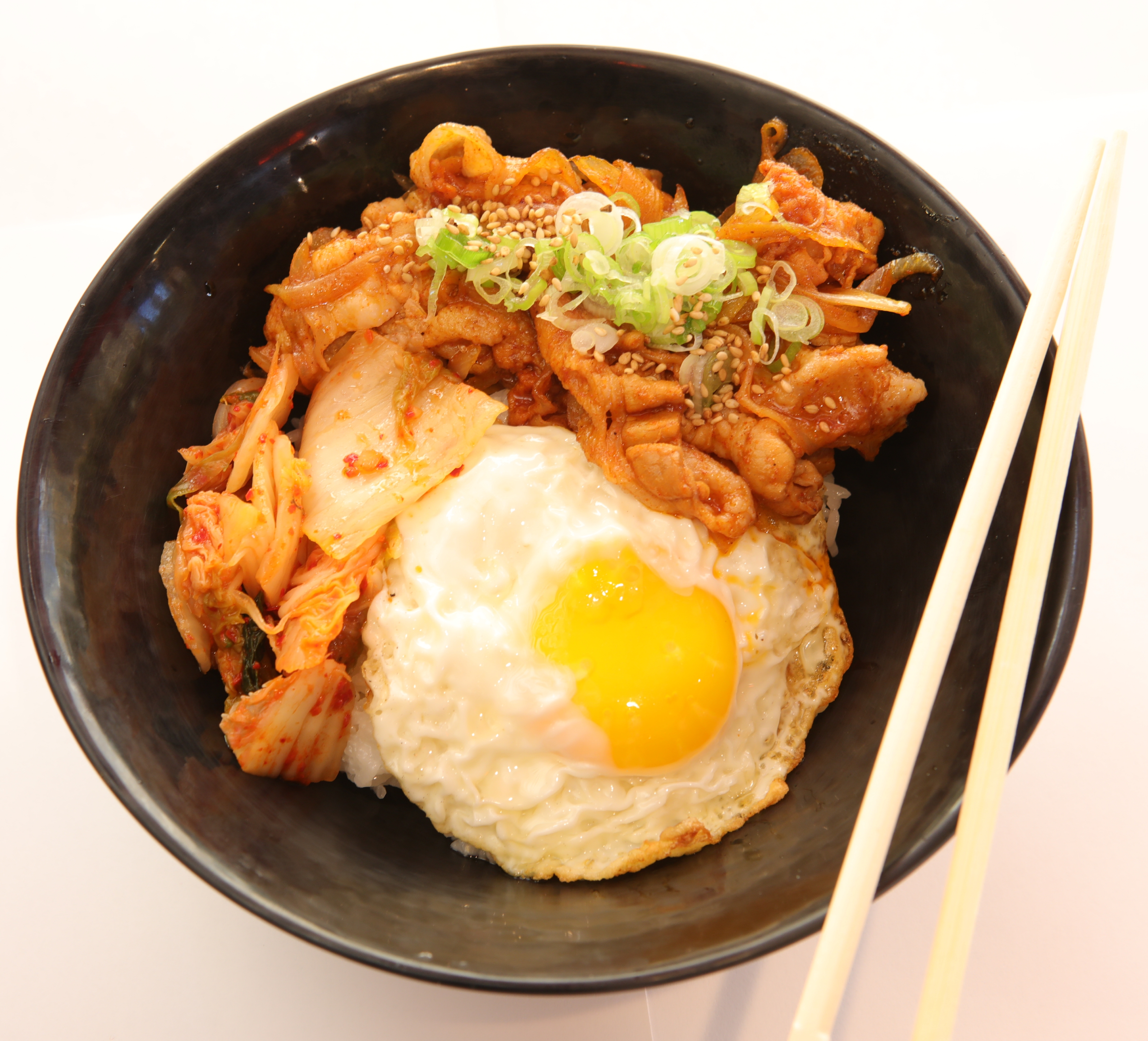 Order Spicy Pork Don food online from PRIME SHABU AND RAMEN store, Lake Forest on bringmethat.com