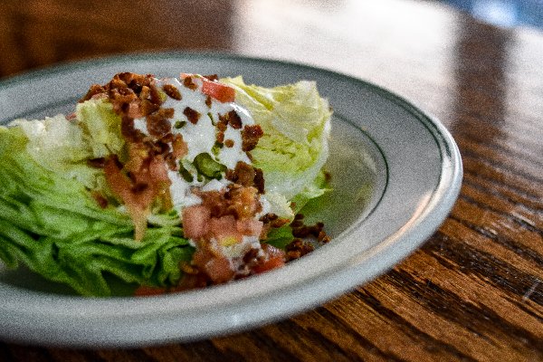 Order Wedge Salad food online from Tumble Inn store, Prospect Park on bringmethat.com