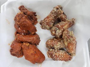 Order 12-pc Wings food online from Buck And Dumb Bass store, Cloverdale on bringmethat.com
