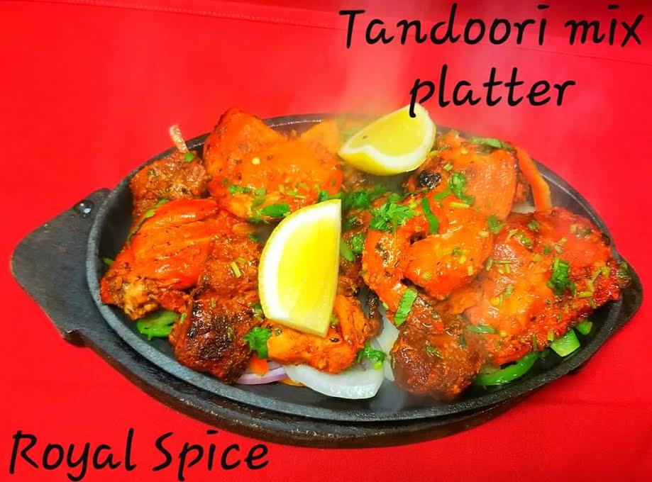 Order Tandoori Mixed Platter food online from Royal Spice store, Linthicum Heights on bringmethat.com