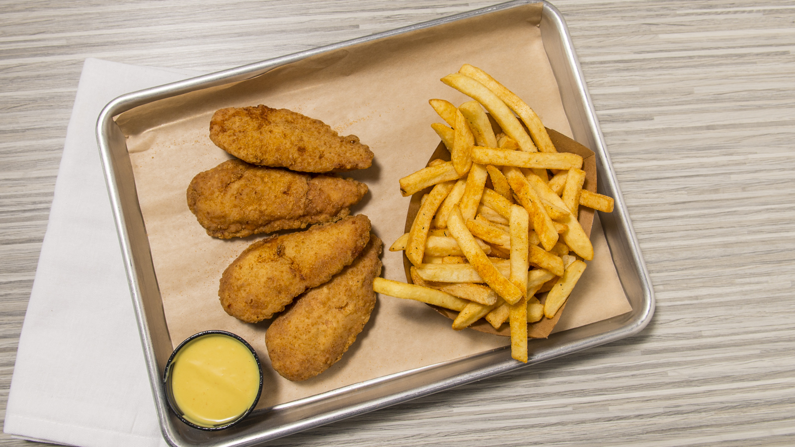 Order Chicken Strips food online from OC Burgers store, Fort Worth on bringmethat.com