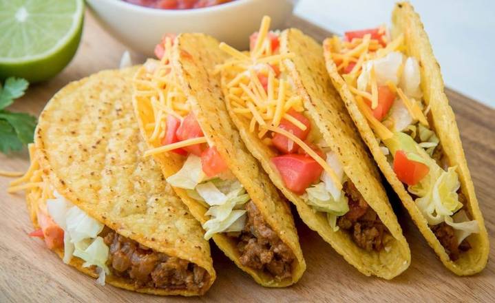 Order Classic Taco Plate food online from Moosehill Cantina store, Lakewood on bringmethat.com
