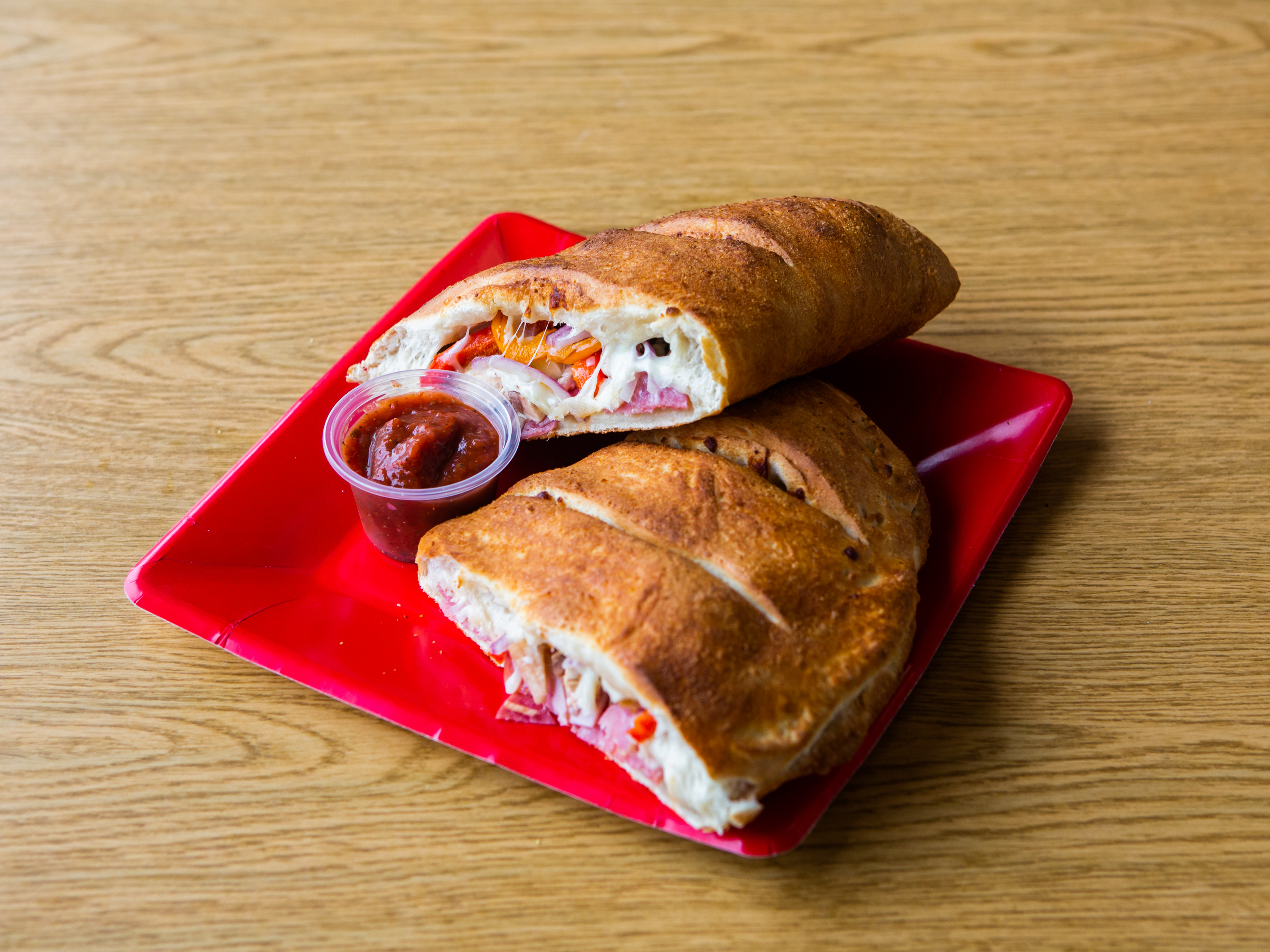 Order Italian Stromboli food online from O.A.K. Pizza store, Uniontown on bringmethat.com