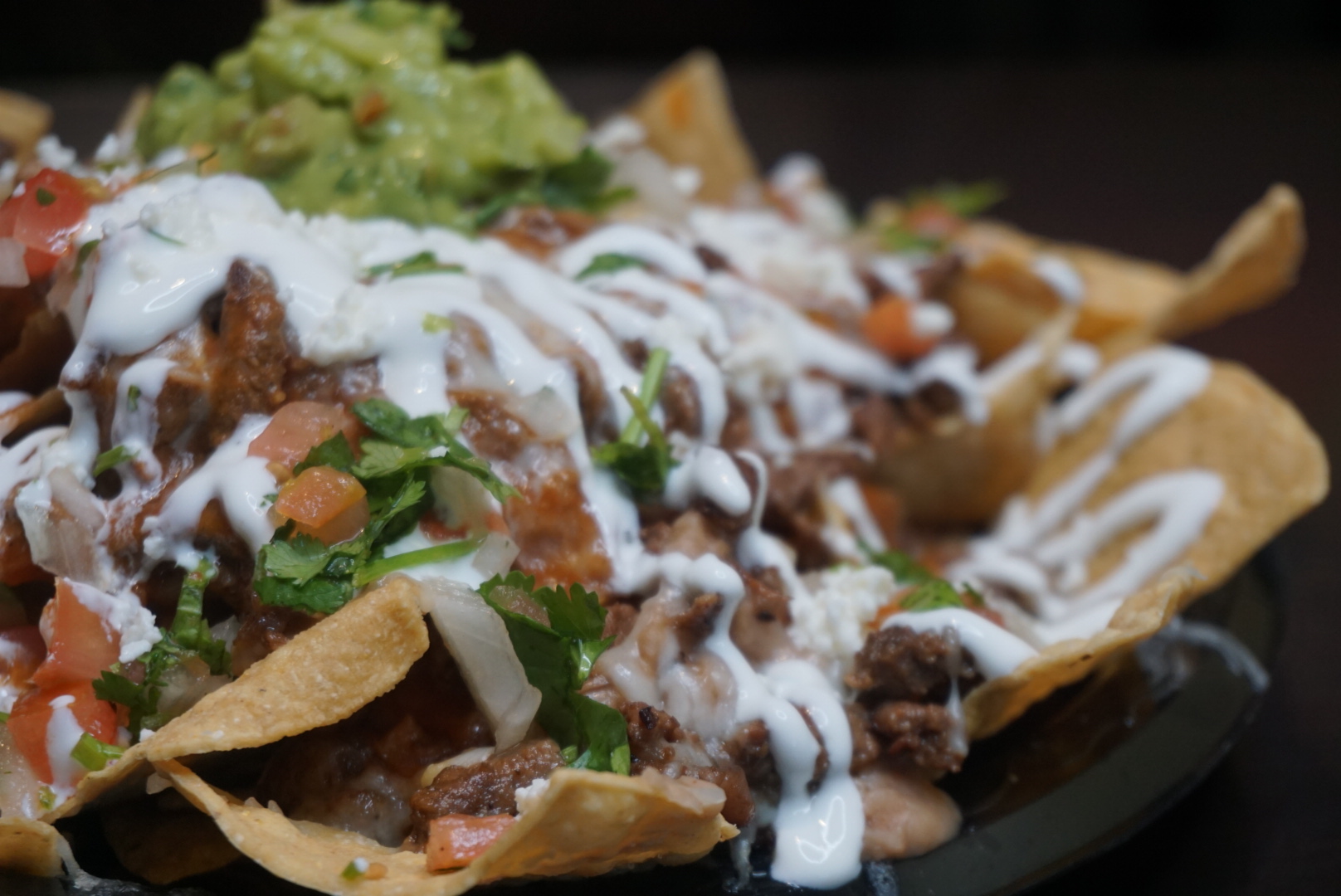 Order Nachos With Meat food online from Tacos Don Chente store, Oxnard on bringmethat.com