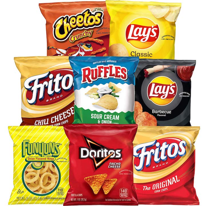 Order Small Bag Chips (Variety) food online from Six Corners Café store, North Bergen on bringmethat.com