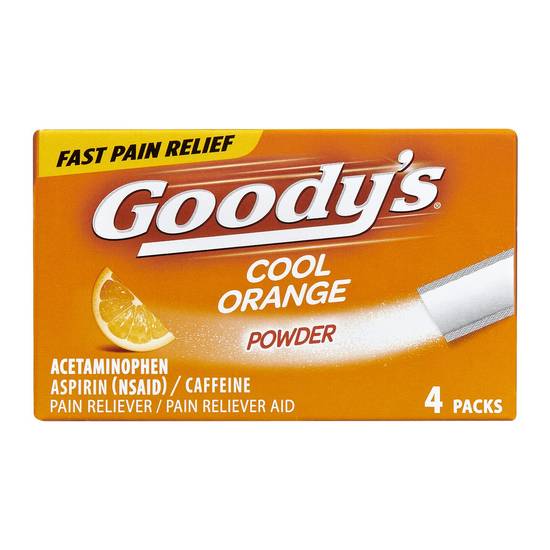 Order Goody's Orange Headache Powder 4ct food online from Sheetz store, Austintown on bringmethat.com